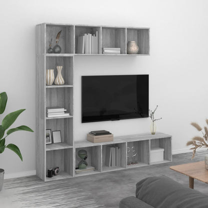 Librerie 3 Pz In Legno Multistrato