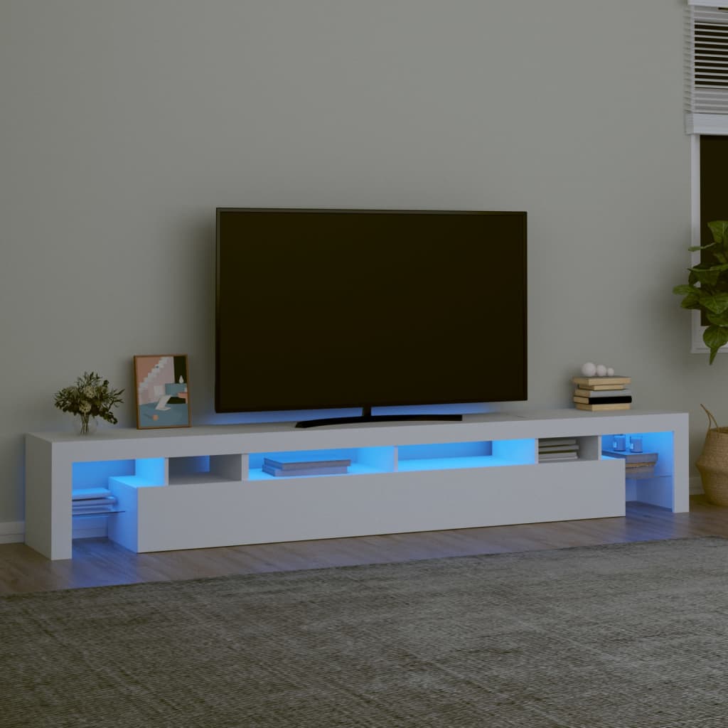 Mobile Porta Tv Con Luci Led 290X36,5X40 Cm
