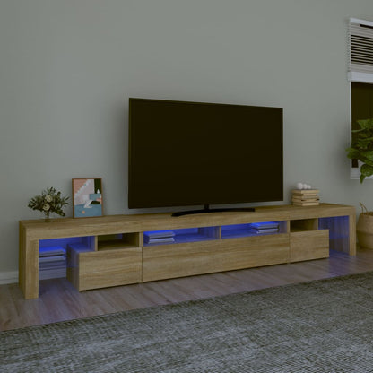 Mobile Porta Tv Con Luci Led 290X36,5X40 Cm