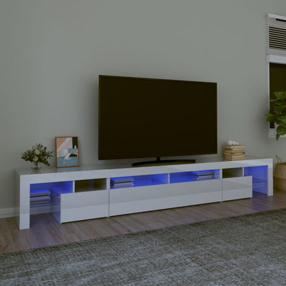 Mobile Porta Tv Con Luci Led 290X36,5X40 Cm