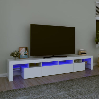 Mobile Porta Tv Con Luci Led 290X36,5X40 Cm