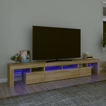 Mobile Porta Tv Con Luci Led 290X36,5X40 Cm