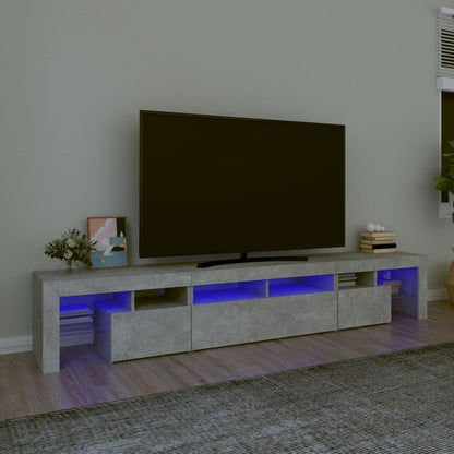 Mobile Porta Tv Con Luci Led 290X36,5X40 Cm