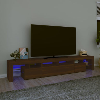 Mobile Porta Tv Con Luci Led 290X36,5X40 Cm