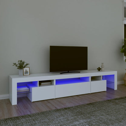 Mobile Porta Tv Con Luci Led 290X36,5X40 Cm
