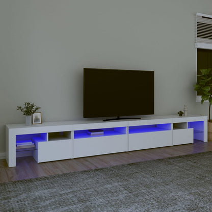 Mobile Porta Tv Con Luci Led 290X36,5X40 Cm