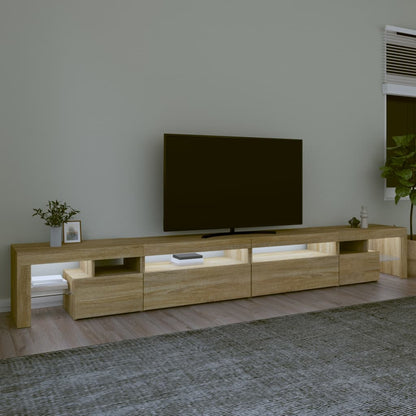 Mobile Porta Tv Con Luci Led 290X36,5X40 Cm