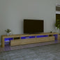 Mobile Porta Tv Con Luci Led 290X36,5X40 Cm