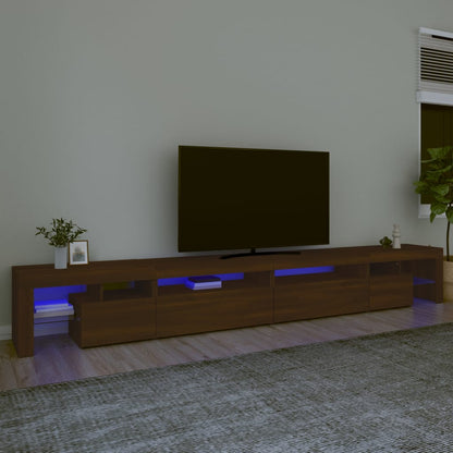 Mobile Porta Tv Con Luci Led 290X36,5X40 Cm