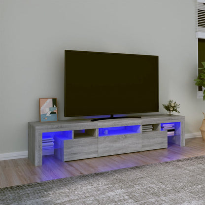 Mobile Porta Tv Con Luci Led 290X36,5X40 Cm