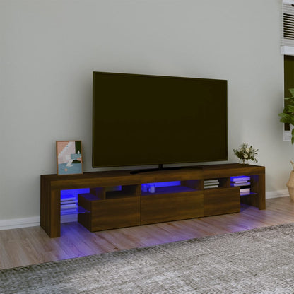 Mobile Porta Tv Con Luci Led 290X36,5X40 Cm