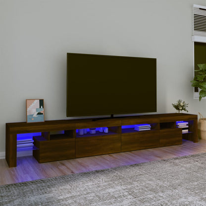 Mobile Porta Tv Con Luci Led 290X36,5X40 Cm