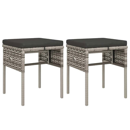 Set Divani Da Giardino 6 Pz Con Cuscini In Polyrattan