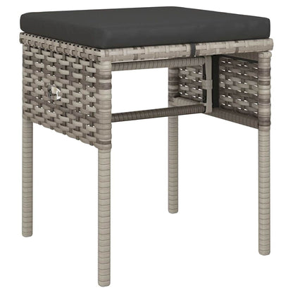 Set Divani Da Giardino 6 Pz Con Cuscini In Polyrattan