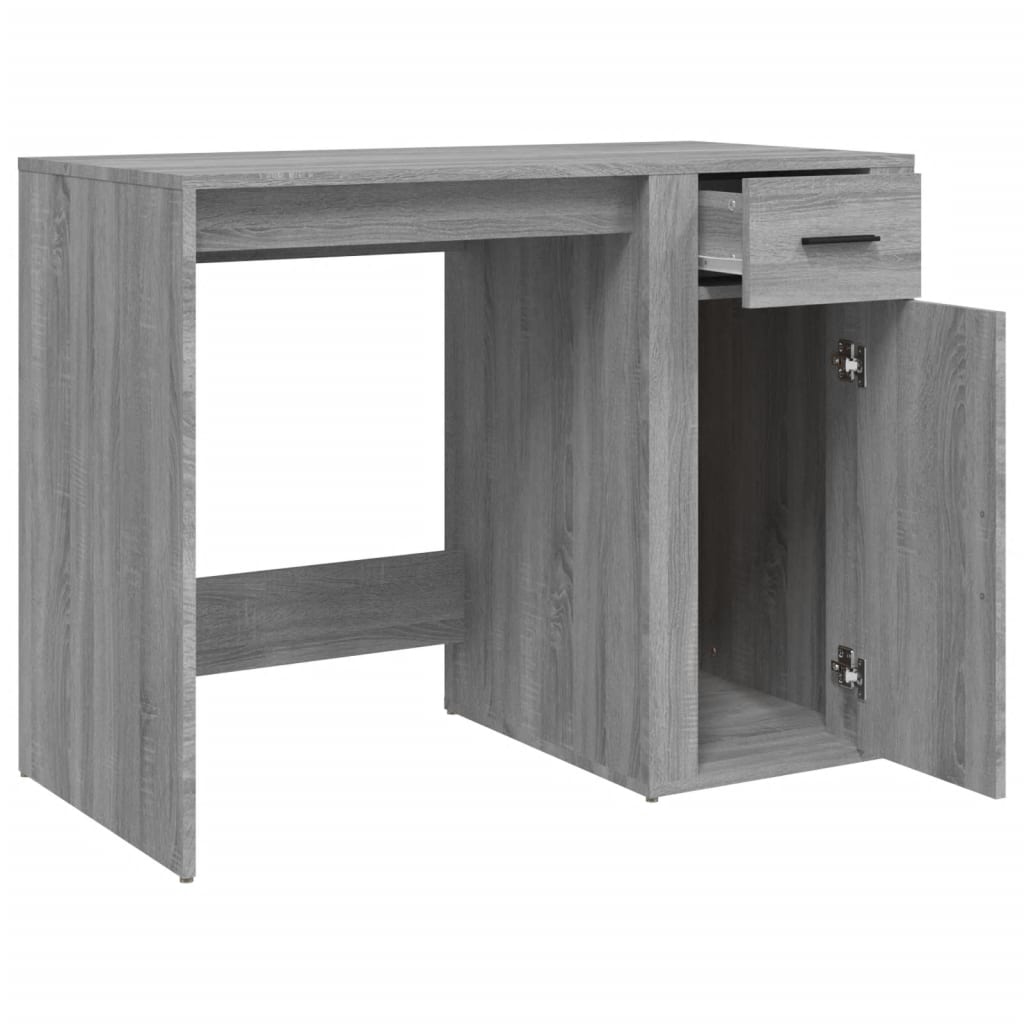Scrivania 100X49X75 Cm In Legno Multistrato