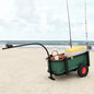 Carrello Da Pesca Con Borsa Acciaio Nero