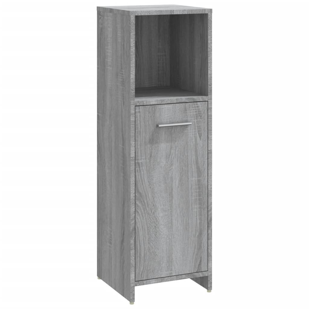 Set Mobili Da Bagno 4 Pz In Legno Multistrato