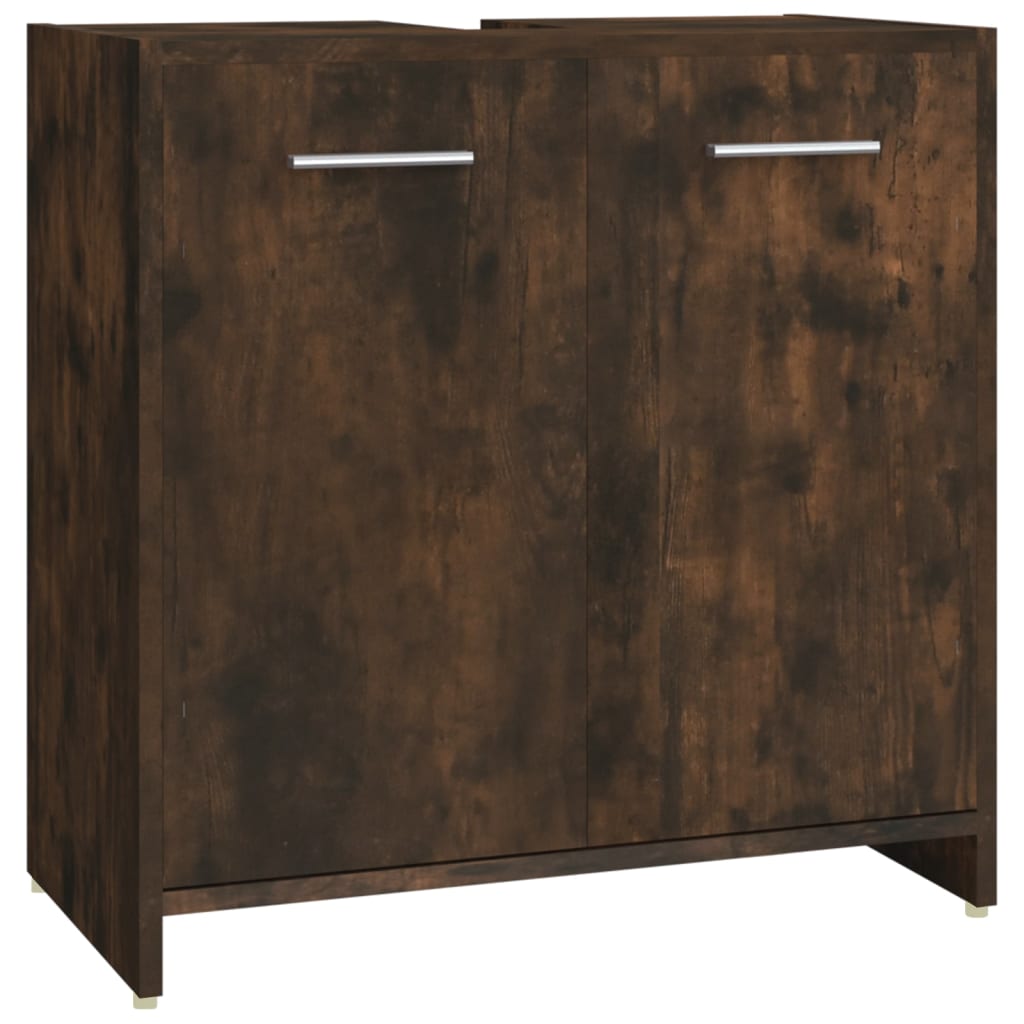 Set Mobili Da Bagno 4 Pz In Legno Multistrato