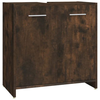 Set Mobili Da Bagno 4 Pz In Legno Multistrato
