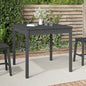 Tavolo Da Giardino 121X82,5X76 Cm In Legno Massello Di Pino