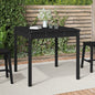 Tavolo Da Giardino 121X82,5X76 Cm In Legno Massello Di Pino