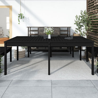 Tavolo Da Giardino 121X82,5X76 Cm In Legno Massello Di Pino