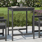 Tavolo Da Giardino Bianco 159,5X82,5X110 Cm Legno Massello Pino