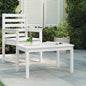 Tavolo Da Giardino 82,5X50,5X45 Cm In Legno Massello Di Pino