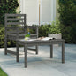 Tavolo Da Giardino 82,5X50,5X45 Cm In Legno Massello Di Pino