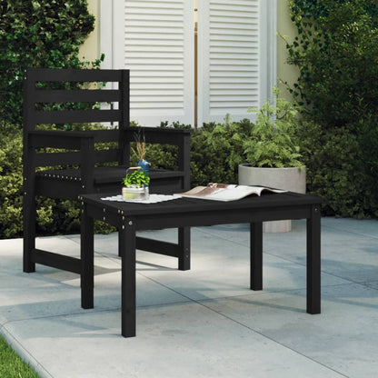 Tavolo Da Giardino 82,5X50,5X45 Cm In Legno Massello Di Pino