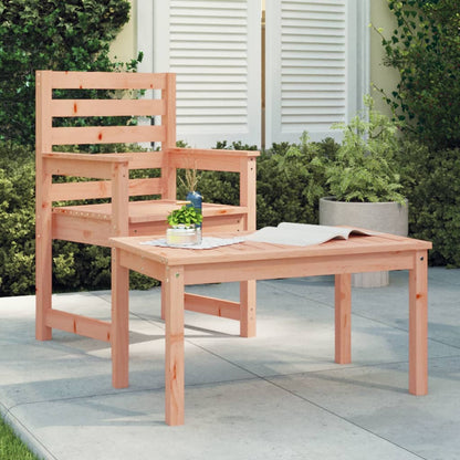Tavolo Da Giardino 82,5X50,5X45 Cm In Legno Massello Di Pino