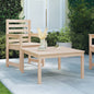 Tavolo Da Giardino 82,5X50,5X45 Cm In Legno Massello Di Pino