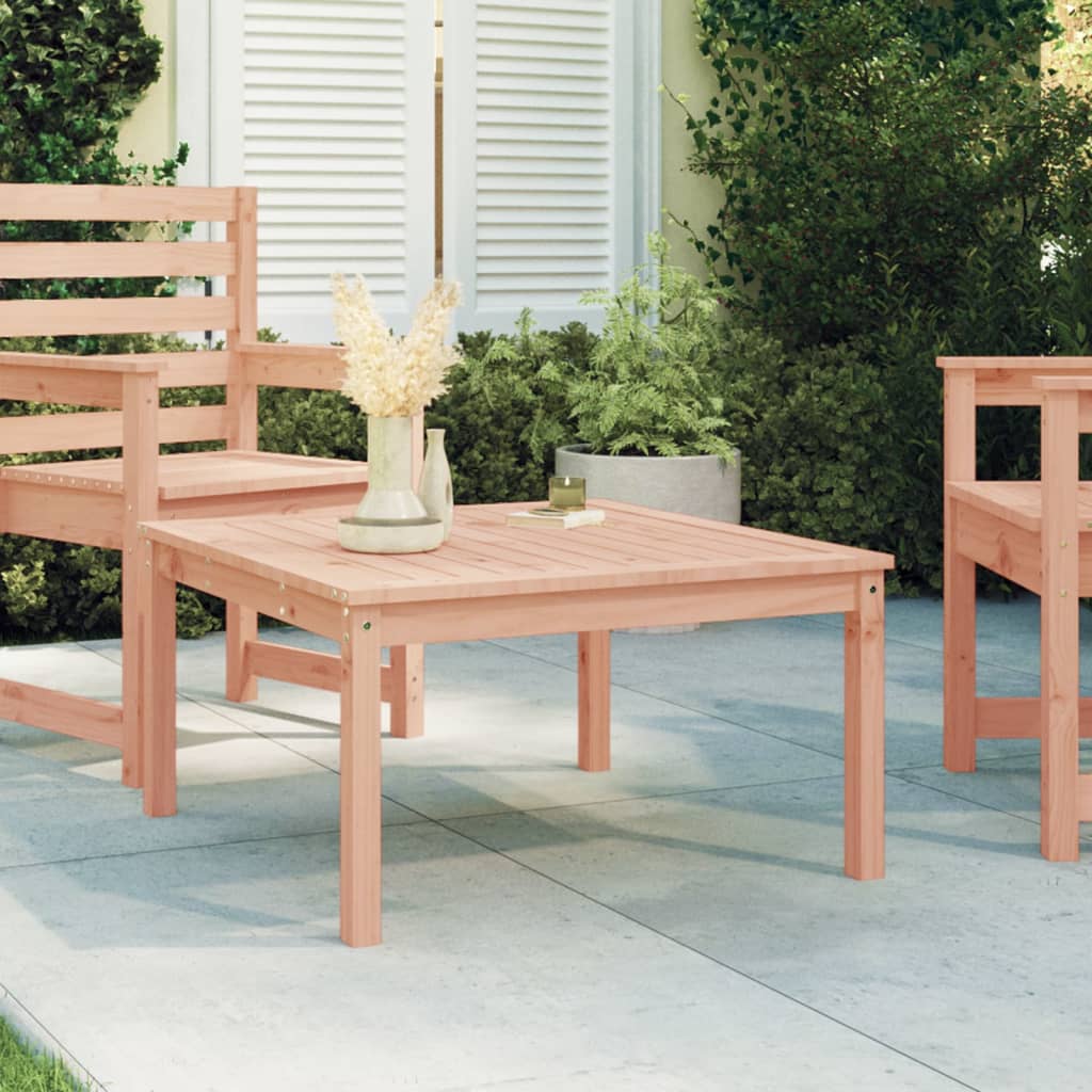 Tavolo Da Giardino 82,5X50,5X45 Cm In Legno Massello Di Pino