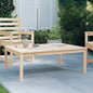 Tavolo Da Giardino 82,5X50,5X45 Cm In Legno Massello Di Pino