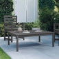 Tavolo Da Giardino 82,5X50,5X45 Cm In Legno Massello Di Pino