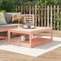 Tavolo Da Giardino 82,5X50,5X45 Cm In Legno Massello Di Pino