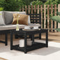 Tavolo Da Giardino 82,5X50,5X45 Cm In Legno Massello Di Pino