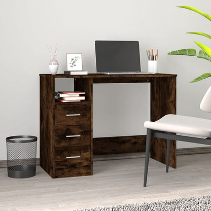 Scrivania 102X50X76 Cm In Legno Multistrato