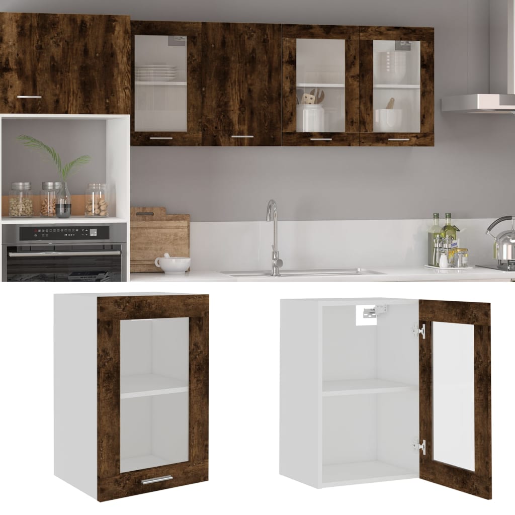 Mobile Pensile “Riga” 40X29,5X60 Cm Rovere Fumo