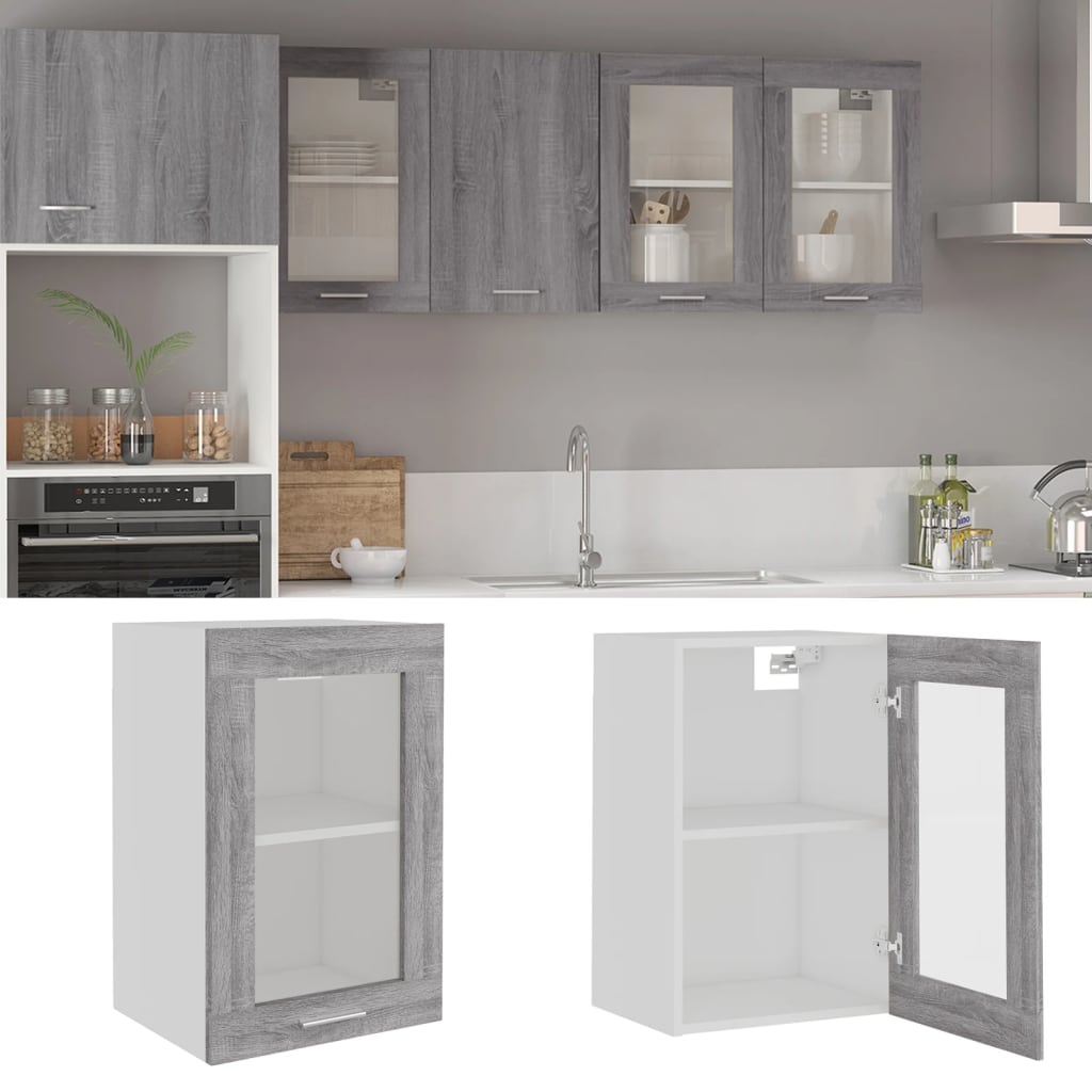 Mobile Pensile “Riga” 40X29,5X60 Cm Grigio Sonoma