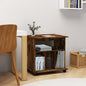 Armadietto Con Ruote 60X45X60 Cm Legno Multistrato