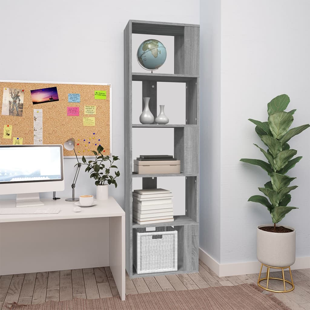 Libreria/Divisorio 45X24X159 Cm Legno Multistrato