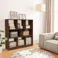 Libreria Nera 97,5X29,5X100 Cm In Legno Multistrato