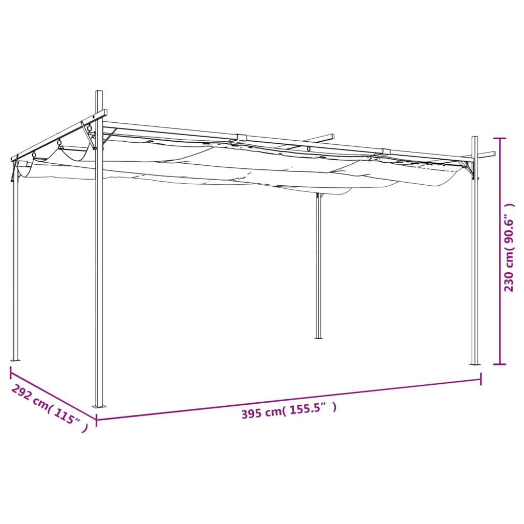 Pergola Con Tetto Retrattile