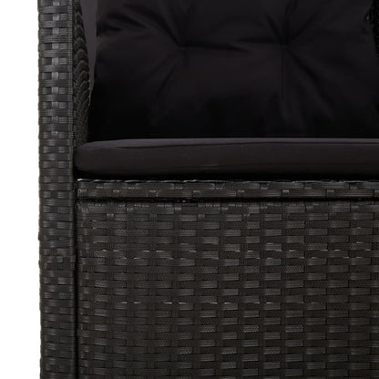 Divano Angolare Reclinabile Con Cuscini In Polyrattan