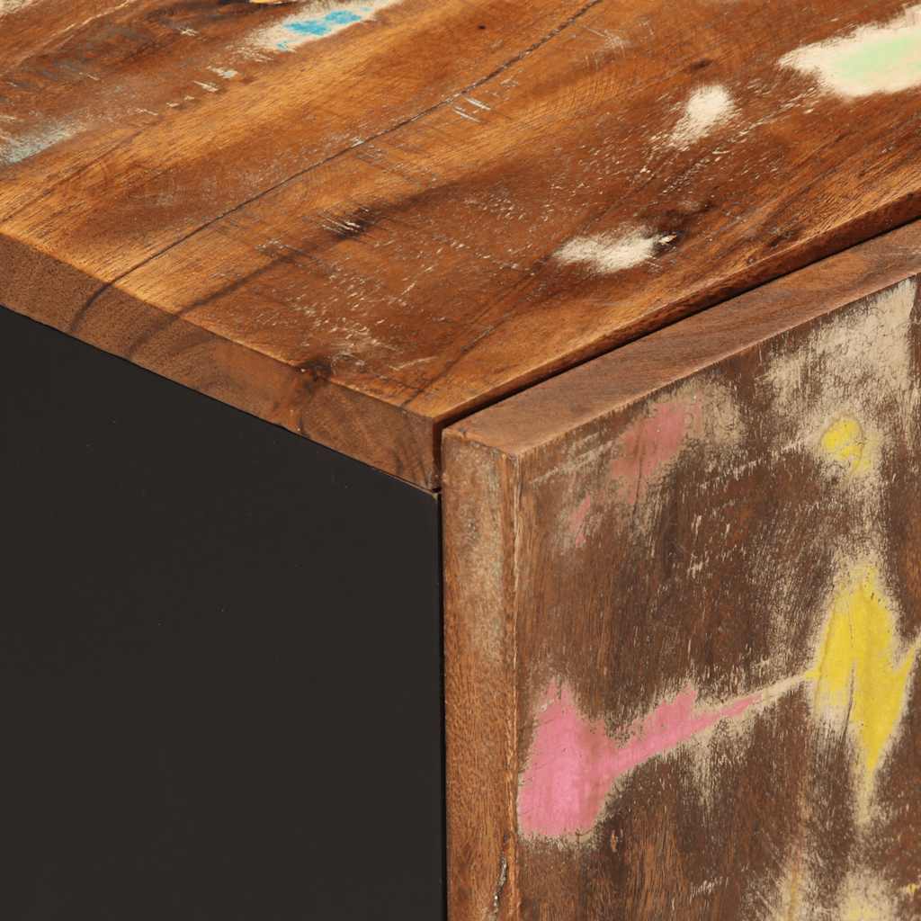 Mobile Lavabo 62X33X58 Cm Legno Massello Recupero E Multistrato