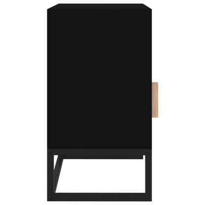 Comodino 40X30X55,5 Cm Legno Multistrato E Ferro