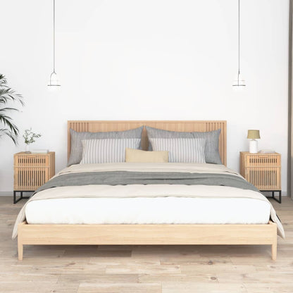 Comodino 40X30X55,5 Cm Legno Multistrato E Ferro