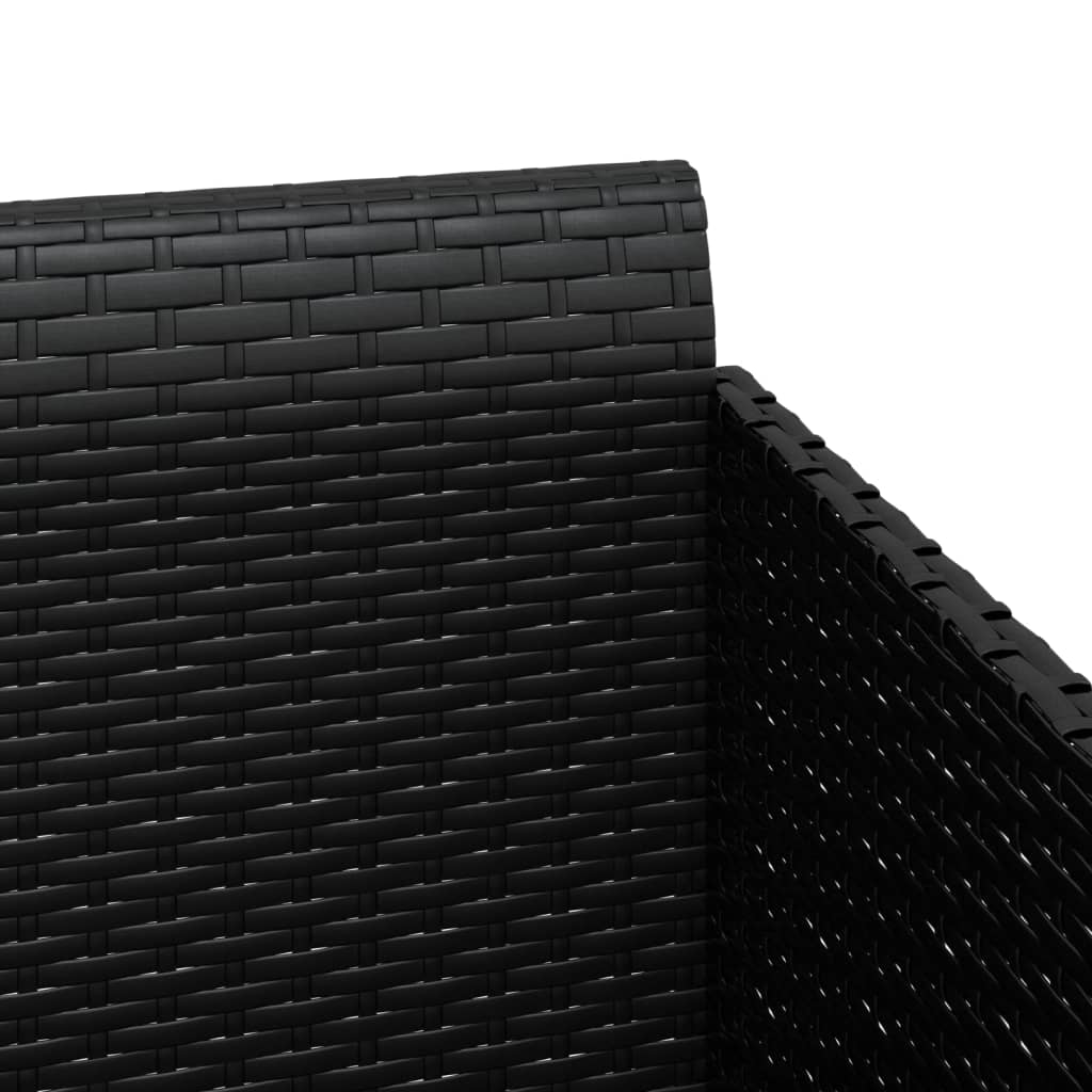 Lettino Con Cuscini 182X118X63 Cm In Polyrattan