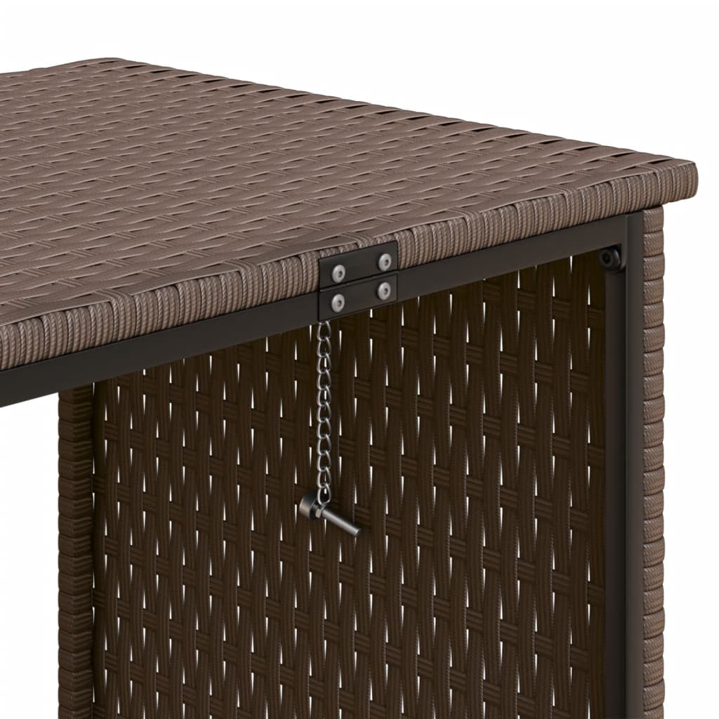 Divano Da Giardino Con Tavolo E Cuscini A L Polyrattan